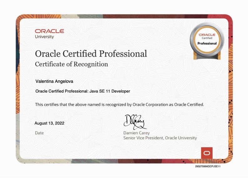 Oracle Certified Java Professional: What I Learned